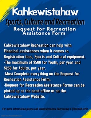 Sports & Recreation Assistance