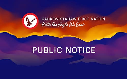 Update for Kahkewistahaw 1907 Specific Claim Trust Applications